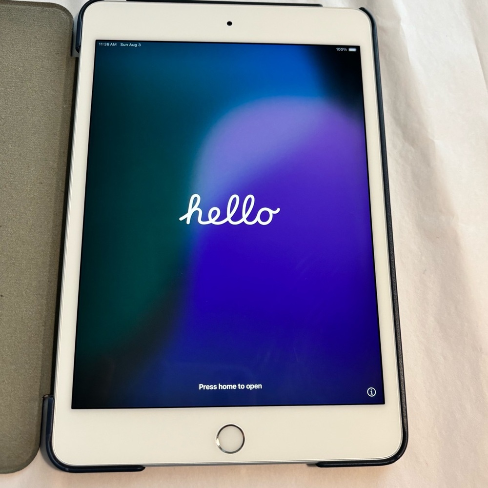 Apple iPad Mini 64GB Wi-Fi Bundle with Smart Case Cover Excellent Condition